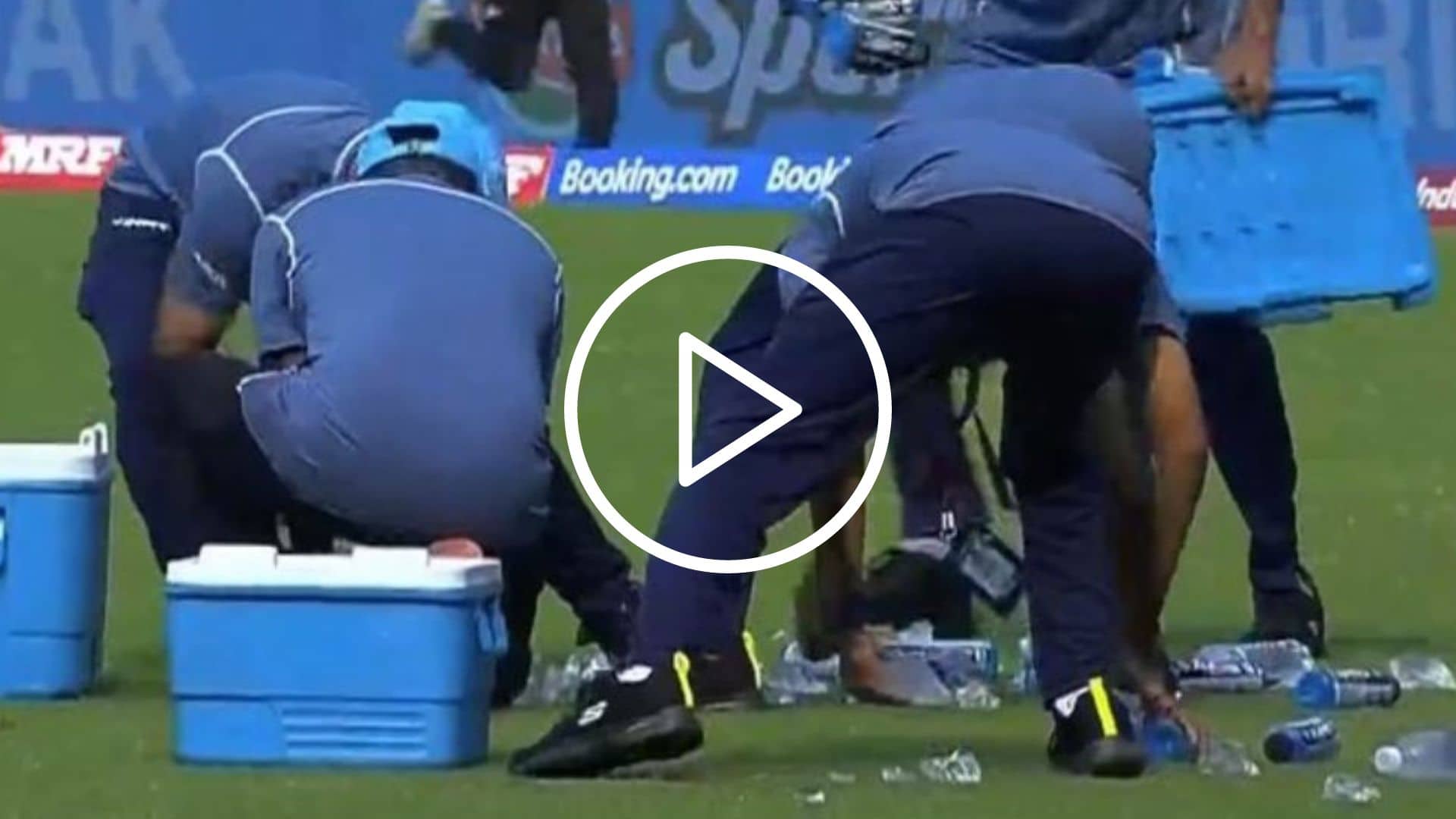 [Watch] Mumbai Groundkeepers 'OOPS' Moment In Wankhede Stadium During ENG Vs SA